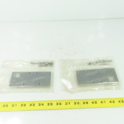 Numatics 239-644 Valve 4-Bolt Blank Plate Kit Replacement Lot Of 2