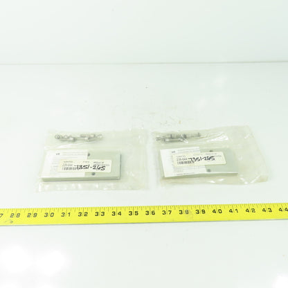 Numatics 239-644 Valve 4-Bolt Blank Plate Kit Replacement Lot Of 2