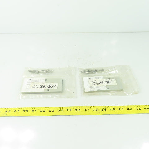 Numatics 239-644 Valve 4-Bolt Blank Plate Kit Replacement Lot Of 2