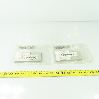Numatics 239-644 Valve 4-Bolt Blank Plate Kit Replacement Lot Of 2