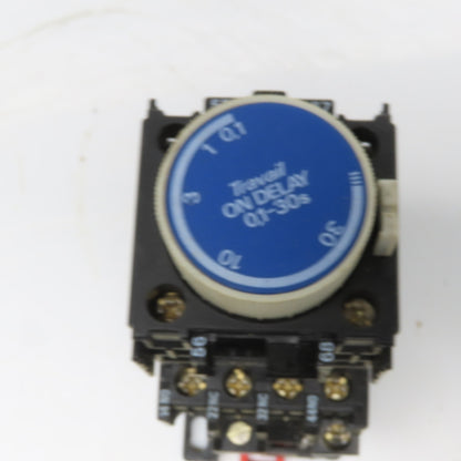 Telemecanique CA2-DN 129 Relay Contactor W/Travail LA2-D22 On Delay 0.1-30S