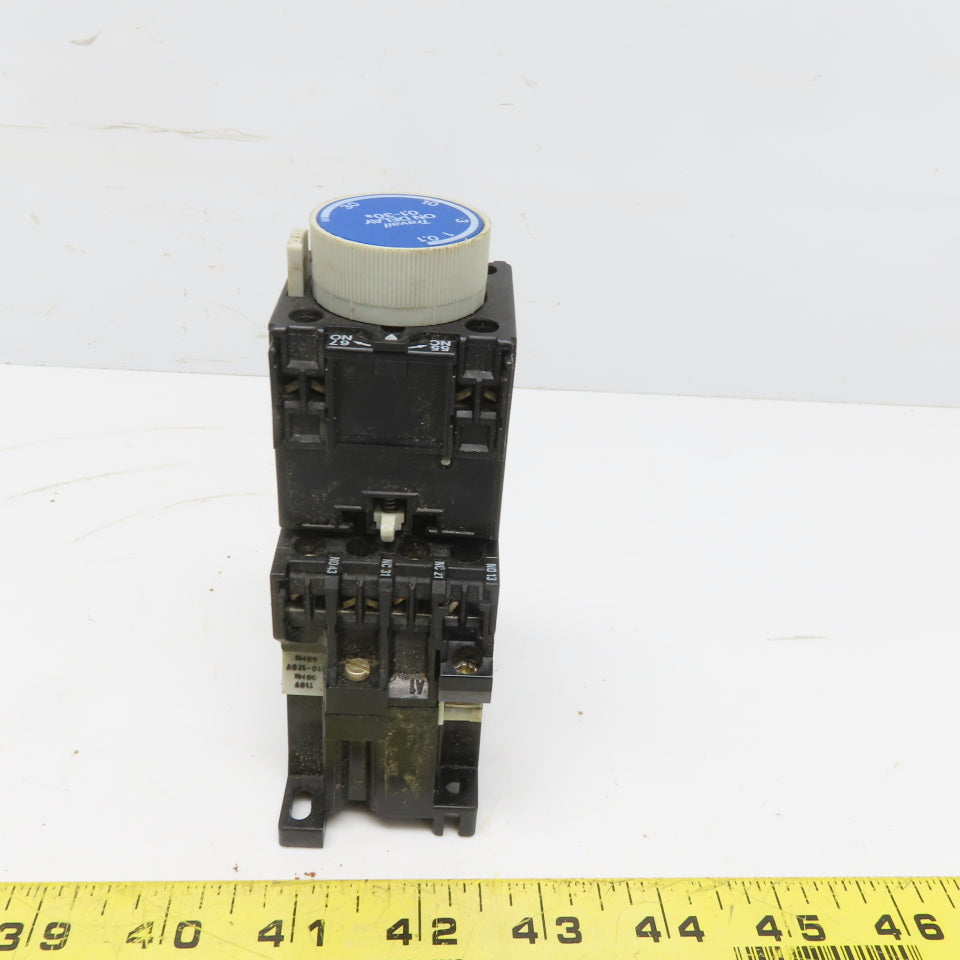 Telemecanique CA2-DN 129 Relay Contactor W/Travail LA2-D22 On Delay 0.1-30S
