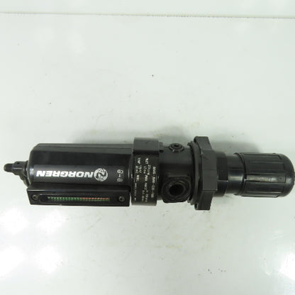 Norgren B64G-NAK-QD3-RMN Pneumatic Filter Regulator 250PSI Max 6-150PSI Range