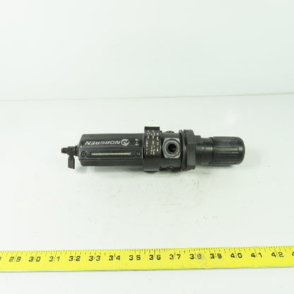 Norgren B64G-NAK-QD3-RMN Pneumatic Filter Regulator 250PSI Max 6-150PSI Range