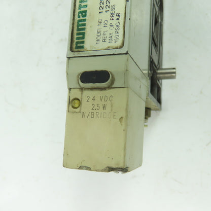 Numatics 122BB6Z2MN00061 Pneumatic Solenoid Valve 150PSI 24VDC Coil
