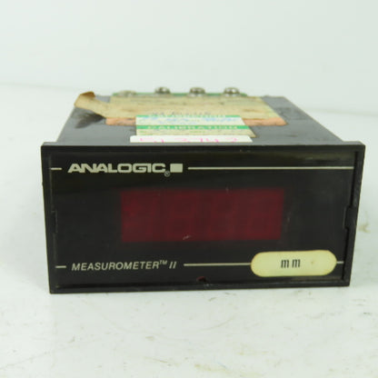 Analogic AN/25M05-TP-1-XX-1-XX Measurometer II Digital Indicator Meter 110VAC