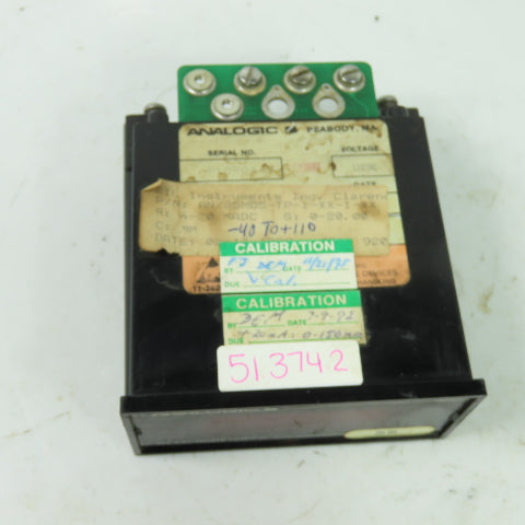 Analogic AN/25M05-TP-1-XX-1-XX Measurometer II Digital Indicator Meter 110VAC