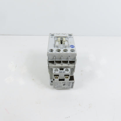 Allen Bradley 100-C09*10 Ser A C09 Contactor 600VAC Max W/ 120V 50/60HZ Coil