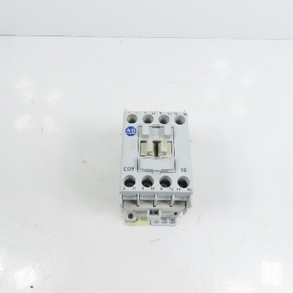 Allen Bradley 100-C09*10 Ser A C09 Contactor 600VAC Max W/ 120V 50/60HZ Coil