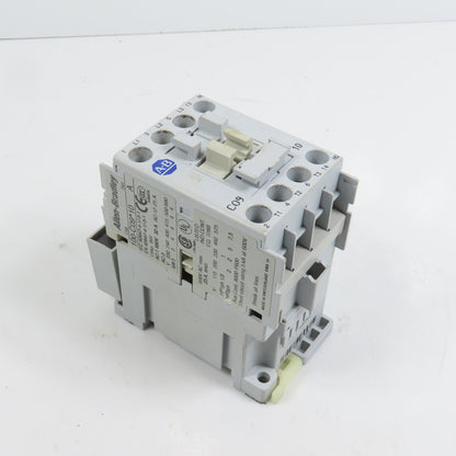 Allen Bradley 100-C09*10 Ser A C09 Contactor 600VAC Max W/ 120V 50/60HZ Coil