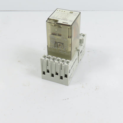 Allen Bradley 700-HA33A1-4 General Purpose Tube Base Relay 120VAC Coil W/ Base