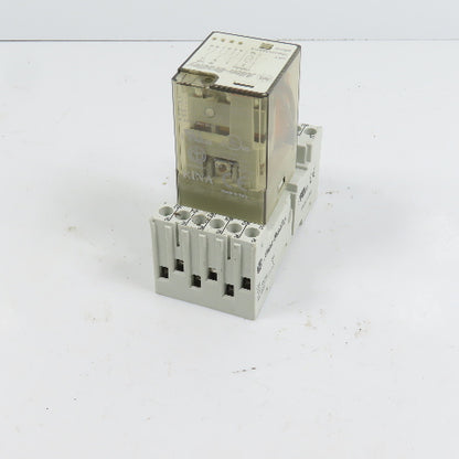 Allen Bradley 700-HA33A1-4 General Purpose Tube Base Relay 120VAC Coil W/ Base