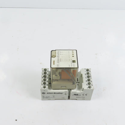 Allen Bradley 700-HA33A1-4 General Purpose Tube Base Relay 120VAC Coil W/ Base