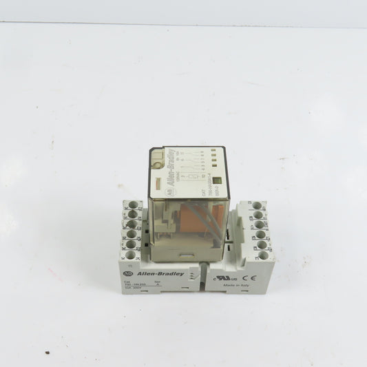 Allen Bradley 700-HA33A1-4 General Purpose Tube Base Relay 120VAC Coil W/ Base