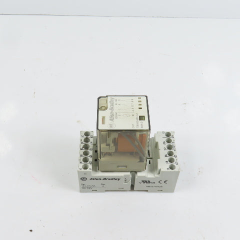 Allen Bradley 700-HA33A1-4 General Purpose Tube Base Relay 120VAC Coil W/ Base