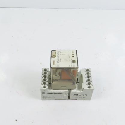 Allen Bradley 700-HA33A1-4 General Purpose Tube Base Relay 120VAC Coil W/ Base