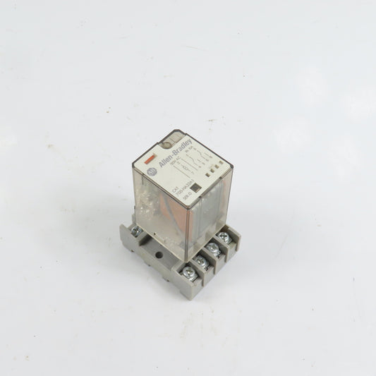 Allen Bradley 700-HA32A1 General Purpose Tube Base Relay 120VAC Coil W/ Base