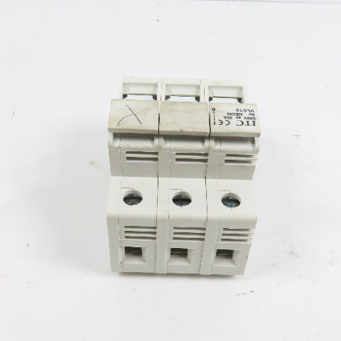 ITC LR 106309 Series 400 30A 600V 3-Pole Fuse Holders