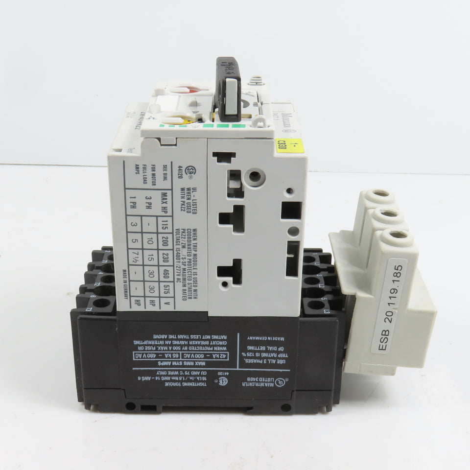 Moeller ZM-40-PKZ2 Manual Motor Starter Protector 30HP 460V 32-40A (Clean)