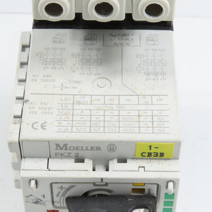 Moeller ZM-40-PKZ2 Manual Motor Starter Protector 30HP 460V 32-40A (Clean)