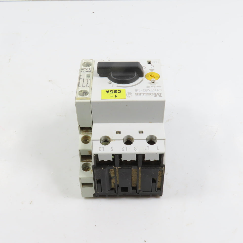 Moeller PKZM0-16 Manual Motor Starter Protector 1.0-1.6A 1HP