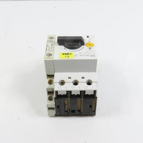 Moeller PKZM0-16 Manual Motor Starter Protector 1.0-1.6A 1HP