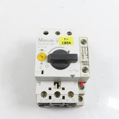 Moeller PKZM0-16 Manual Motor Starter Protector 1.0-1.6A 1HP