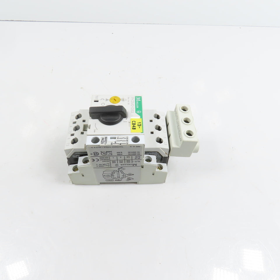 Moeller PKZM0-0.63 Manual Motor Starter Protector 0.4-0.63 1/2HP