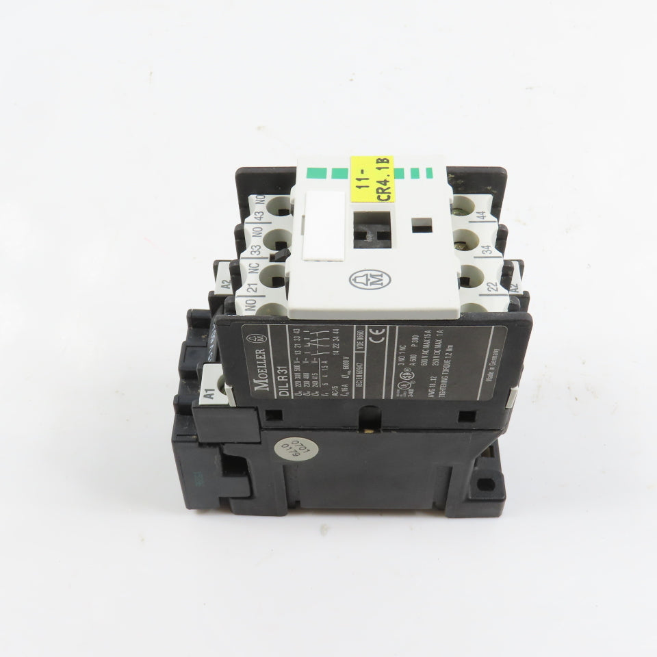 Moeller DILR31 Contactor Relay 115V Coil 600V Max