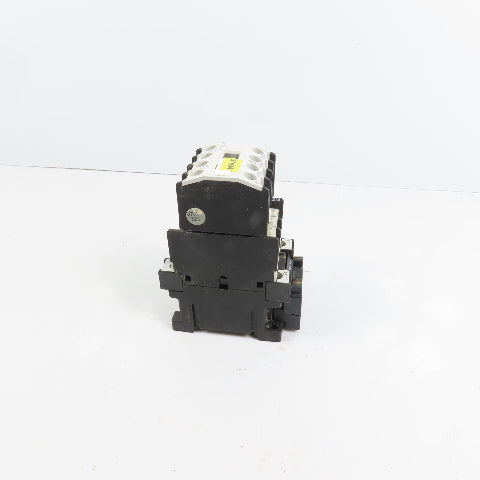 Moeller DIL00AM Contactor Relay 115V Coil 600V Max W/ 22DILM Block