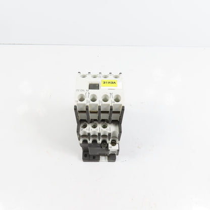 Moeller DIL00AM Contactor Relay 115V Coil 600V Max W/ 22DILM Block