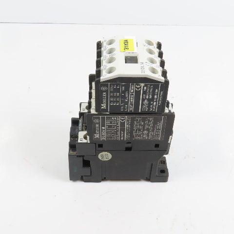 Moeller DIL00AM Contactor Relay 115V Coil 600V Max W/ 22DILM Block