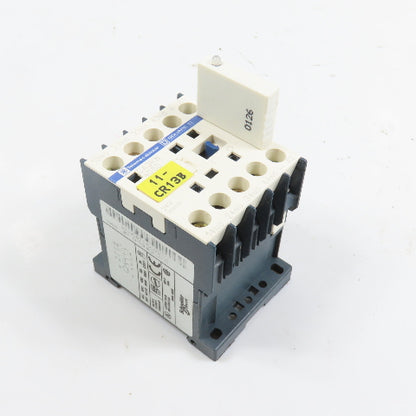 Schneider CA3KN 40BD 24V DC Control Relay W/ LA4KE1B