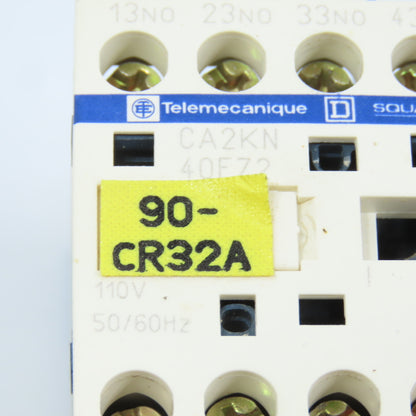 Schneider CA2KN 40F72 110VAC Control Relay 10A