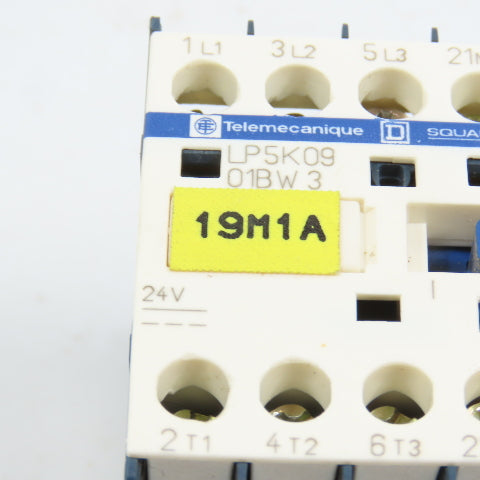 Schneider LP5K09 01BW3 24V DC Reversing Contactor 3-Pole
