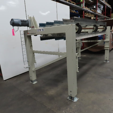 System TM AS Automated Feeding/Unloading System Conveyor 111-1/2" Paddles 125FPM