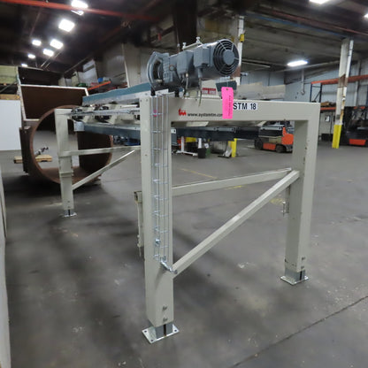 System TM AS Automated Feeding/Unloading System Conveyor 111-1/2" Paddles 125FPM