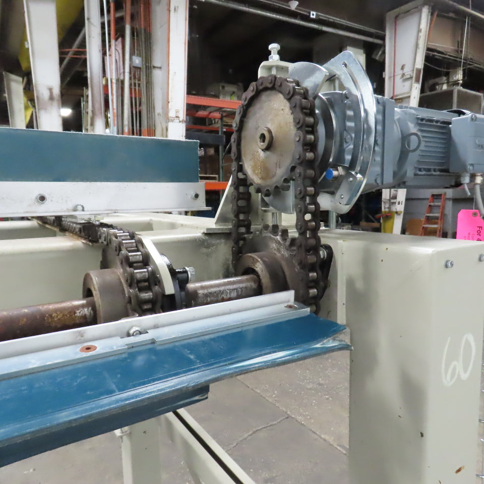 System TM AS Automated Feeding/Unloading System Conveyor 111-1/2" Paddles 125FPM