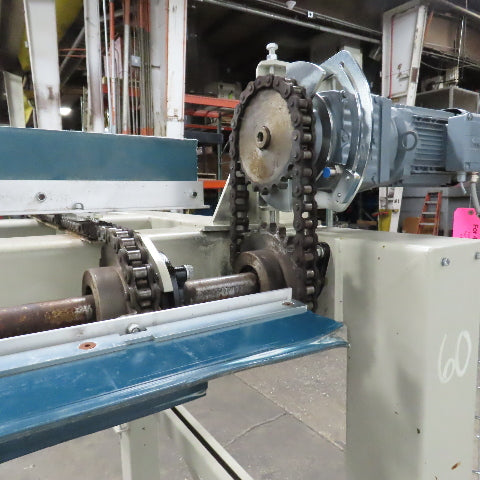 System TM AS Automated Feeding/Unloading System Conveyor 111-1/2" Paddles 125FPM