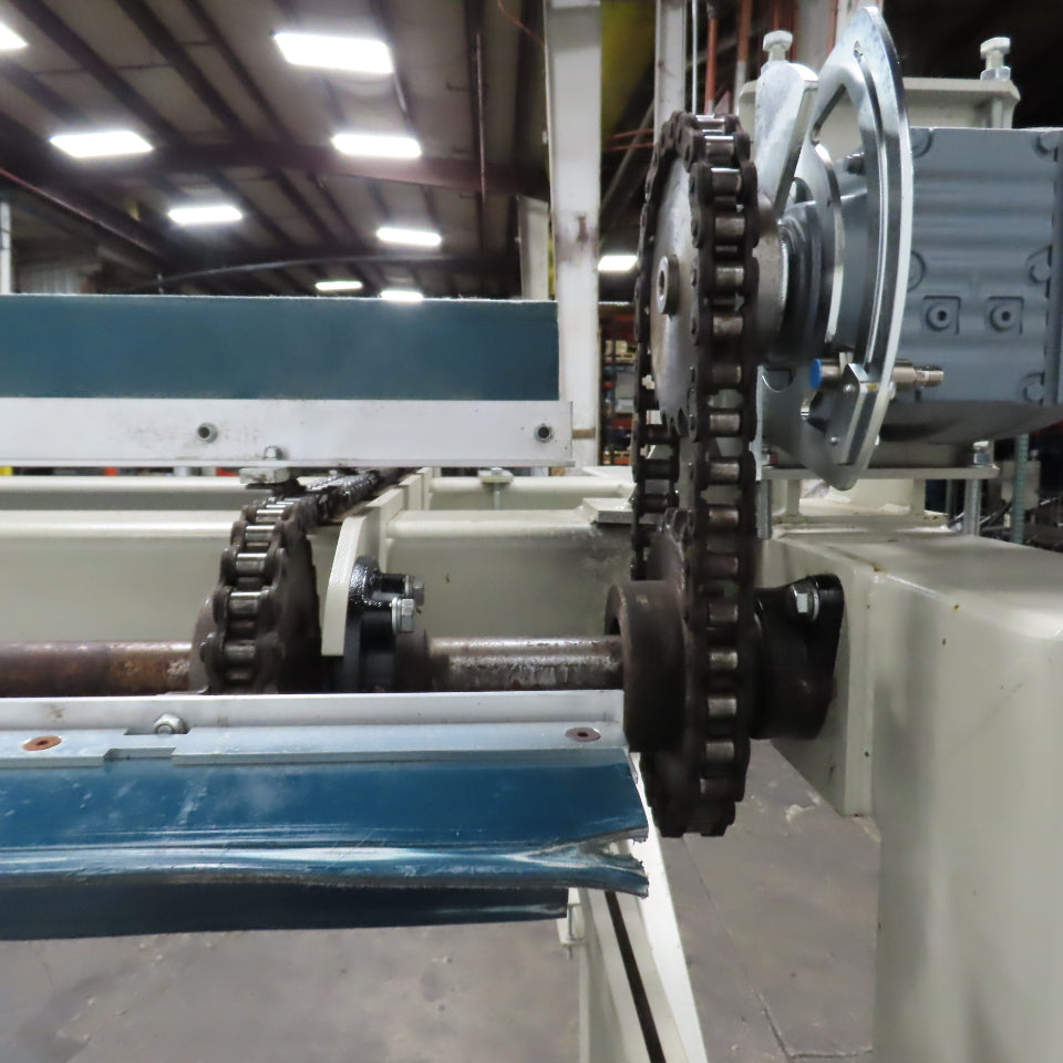 System TM AS Automated Feeding/Unloading System Conveyor 111-1/2" Paddles 125FPM