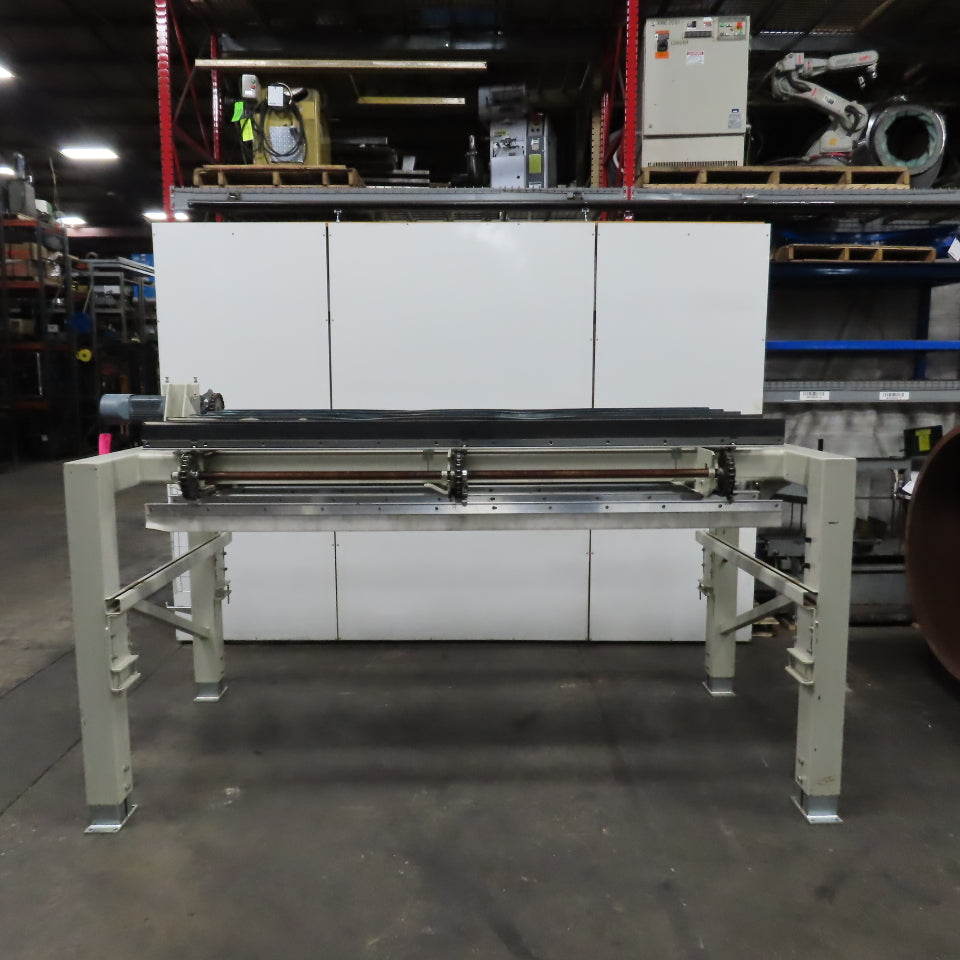 System TM AS Automated Feeding/Unloading System Conveyor 111-1/2" Paddles 125FPM