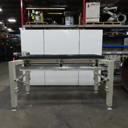 System TM AS Automated Feeding/Unloading System Conveyor 111-1/2" Paddles 125FPM