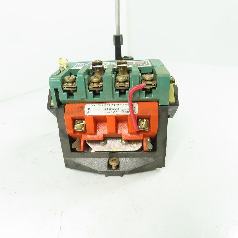 Furnas 14DF32AX9 Size 1 600VAC Motor Starter 30A 7-1/2 -10HP 120V Coil