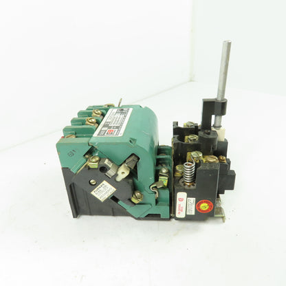 Furnas 14DF32AX9 Size 1 600VAC Motor Starter 30A 7-1/2 -10HP 120V Coil