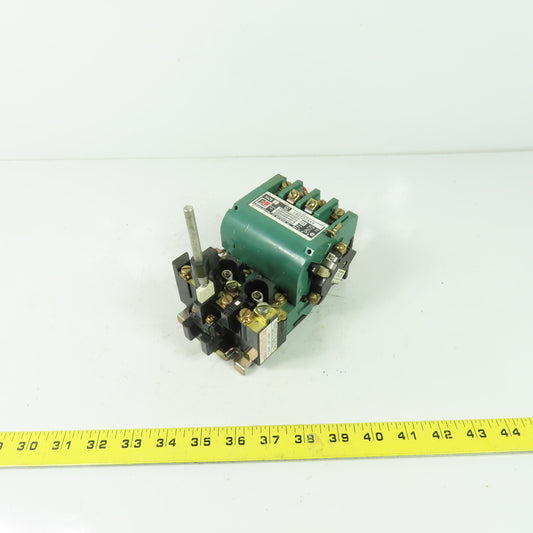 Furnas 14DF32AX9 Size 1 600VAC Motor Starter 30A 7-1/2 -10HP 120V Coil