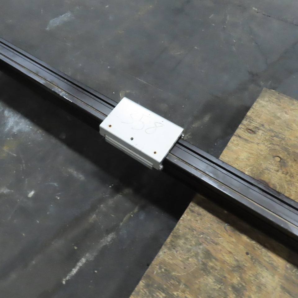 Omga FP 3000 SX Programmable Stop/Positioner Slide System Left Hand (Incomplete)
