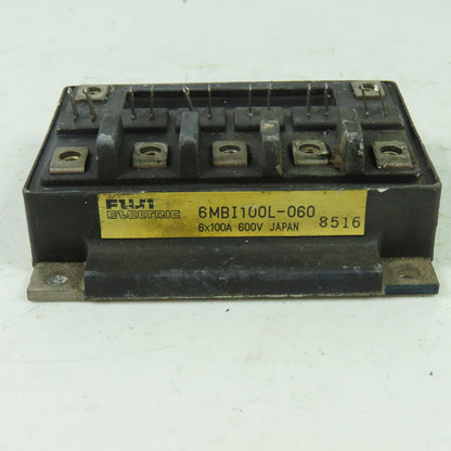 Fuji Electric 6MBI100L-060 Power Supply IGBT Module 6x100A 600V