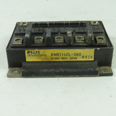 Fuji Electric 6MBI100L-060 Power Supply IGBT Module 6x100A 600V