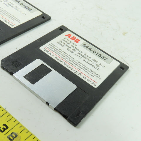 ABB 3HAB2392-2/00 Setup Network Boot Disk W/ 3HAB2390-1/47 System Key Disk
