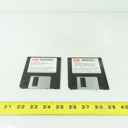ABB 3HAB2392-2/00 Setup Network Boot Disk W/ 3HAB2390-1/47 System Key Disk